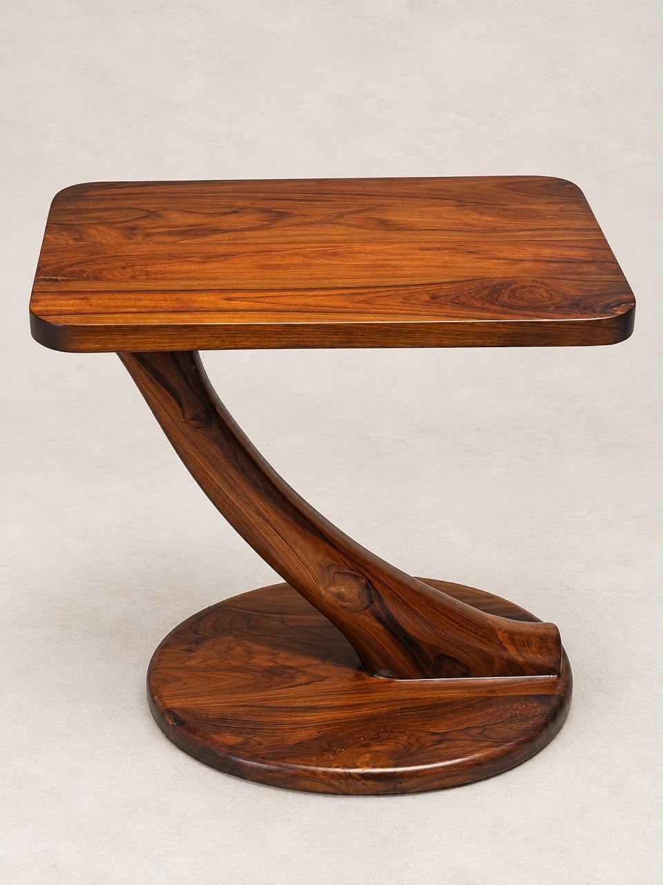 Teak Teapoy
