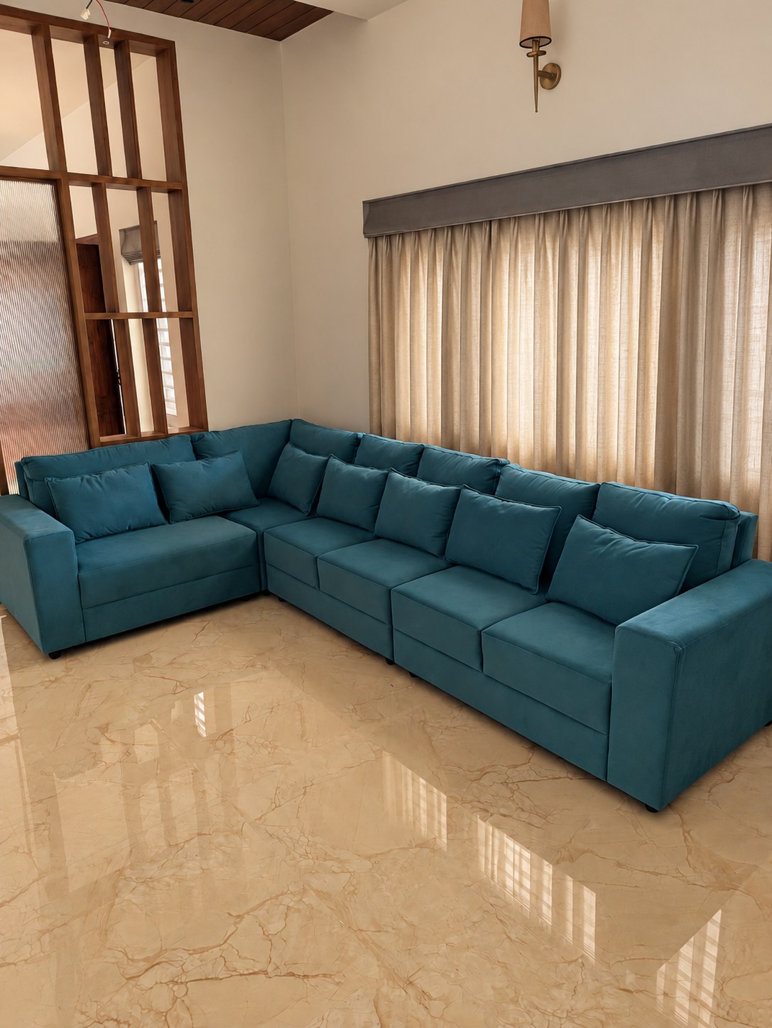 Full Covered Sofa
