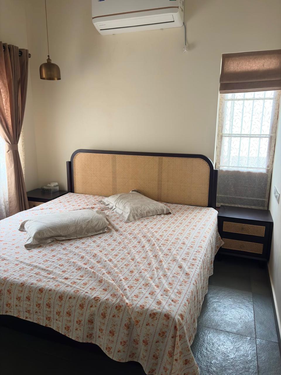 Cane Attached Cot